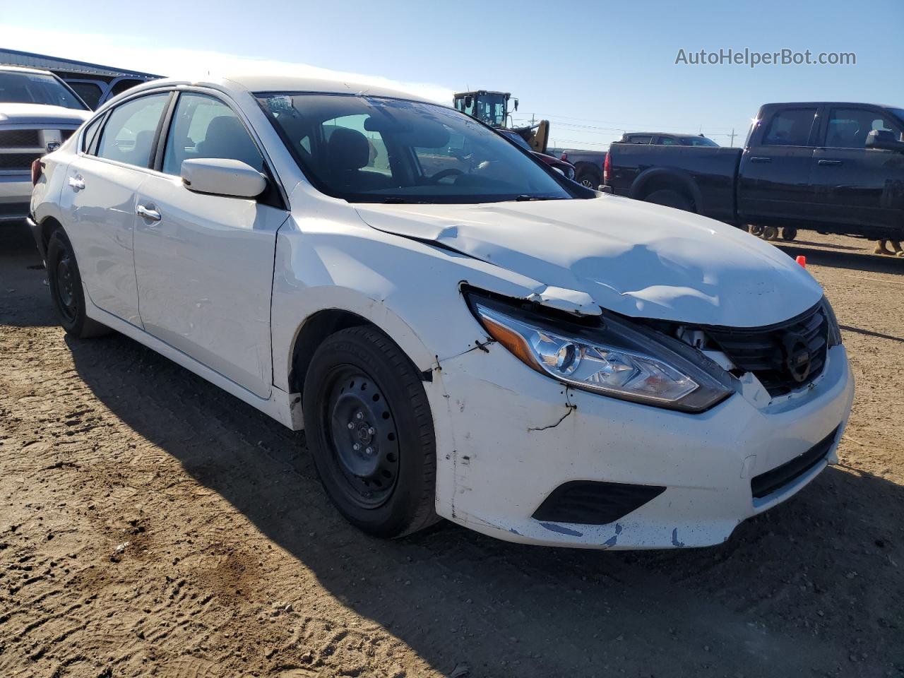 2016 Nissan Altima 2.5 White vin: 1N4AL3AP7GN328785