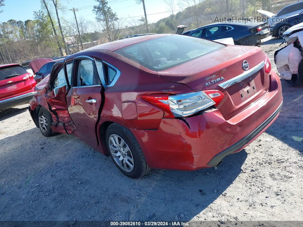 2016 Nissan Altima 2.5/2.5 S/2.5 Sl/2.5 Sr/2.5 Sv Red vin: 1N4AL3AP7GN350155