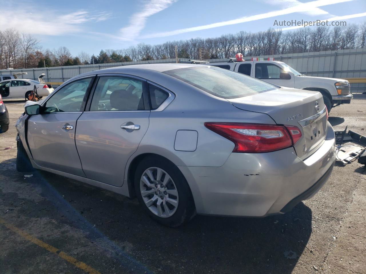 2016 Nissan Altima 2.5 Silver vin: 1N4AL3AP7GN354061