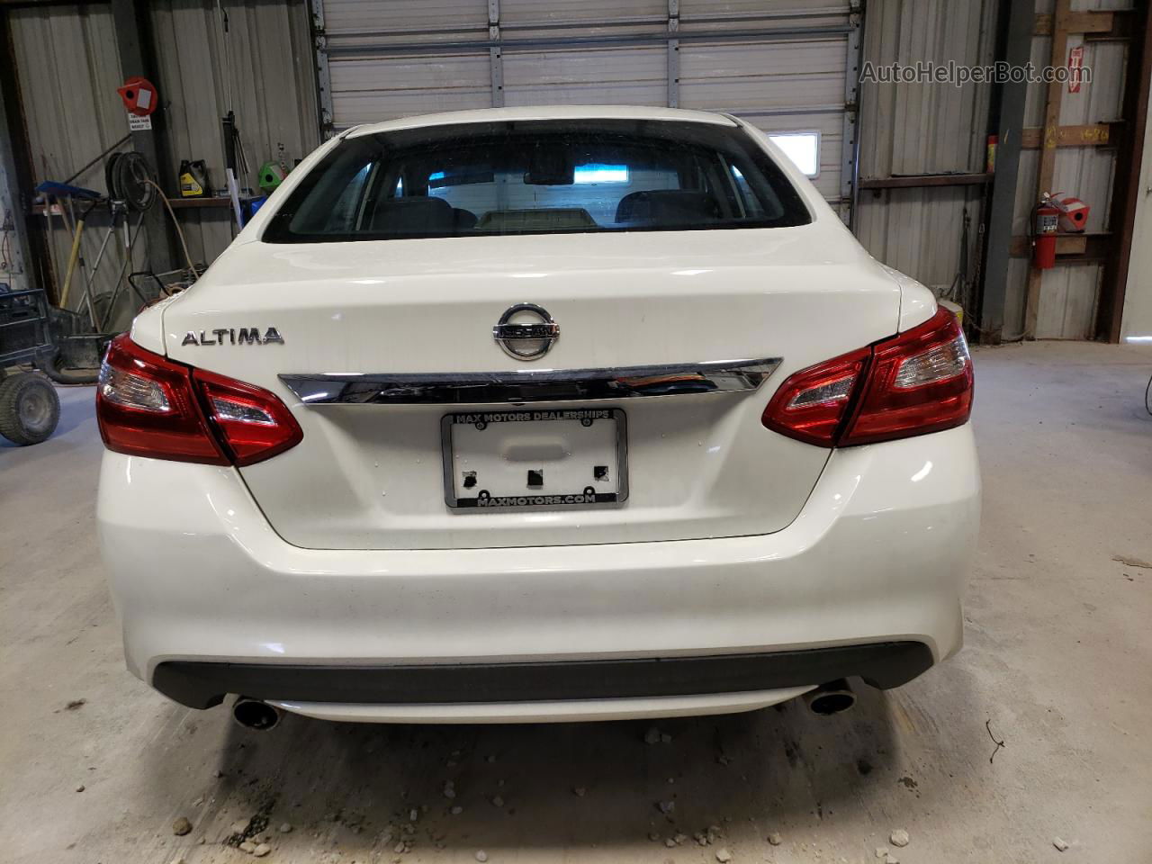 2016 Nissan Altima 2.5 White vin: 1N4AL3AP7GN355503