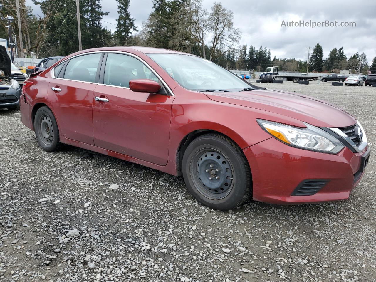 2016 Nissan Altima 2.5 Red vin: 1N4AL3AP7GN361186