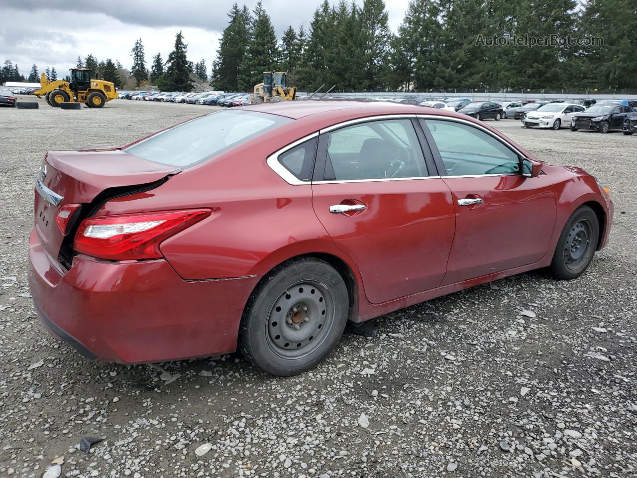 2016 Nissan Altima 2.5 Red vin: 1N4AL3AP7GN361186