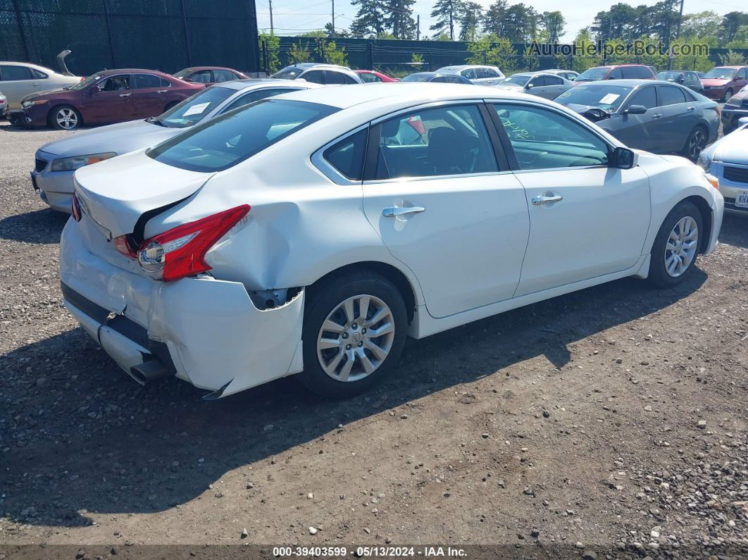 2016 Nissan Altima 2.5 S White vin: 1N4AL3AP7GN374830