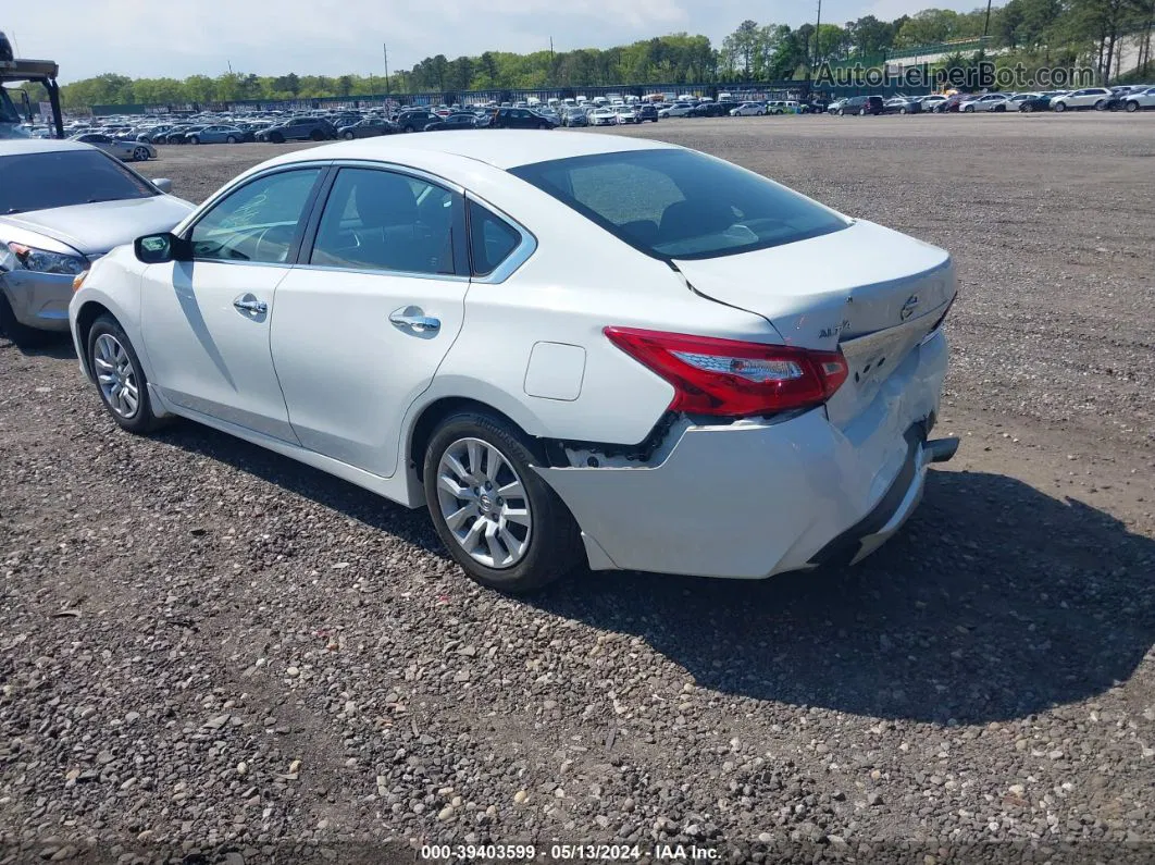 2016 Nissan Altima 2.5 S White vin: 1N4AL3AP7GN374830