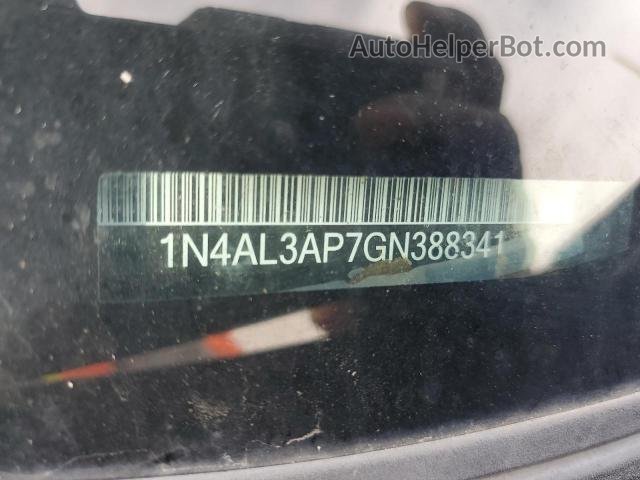 2016 Nissan Altima 2.5 Серый vin: 1N4AL3AP7GN388341
