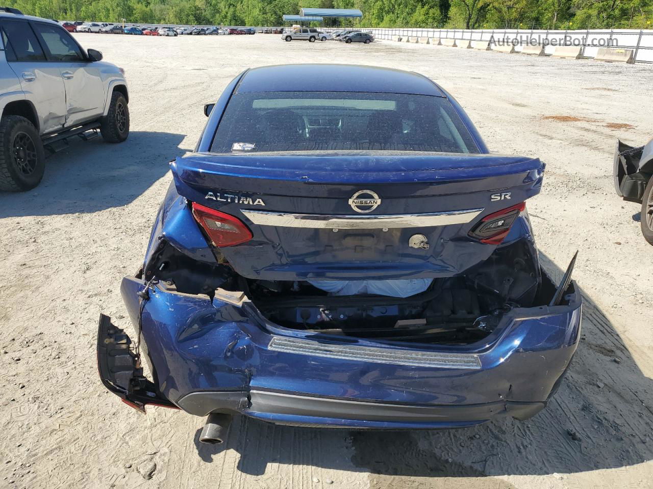 2017 Nissan Altima 2.5 Blue vin: 1N4AL3AP7HC113016