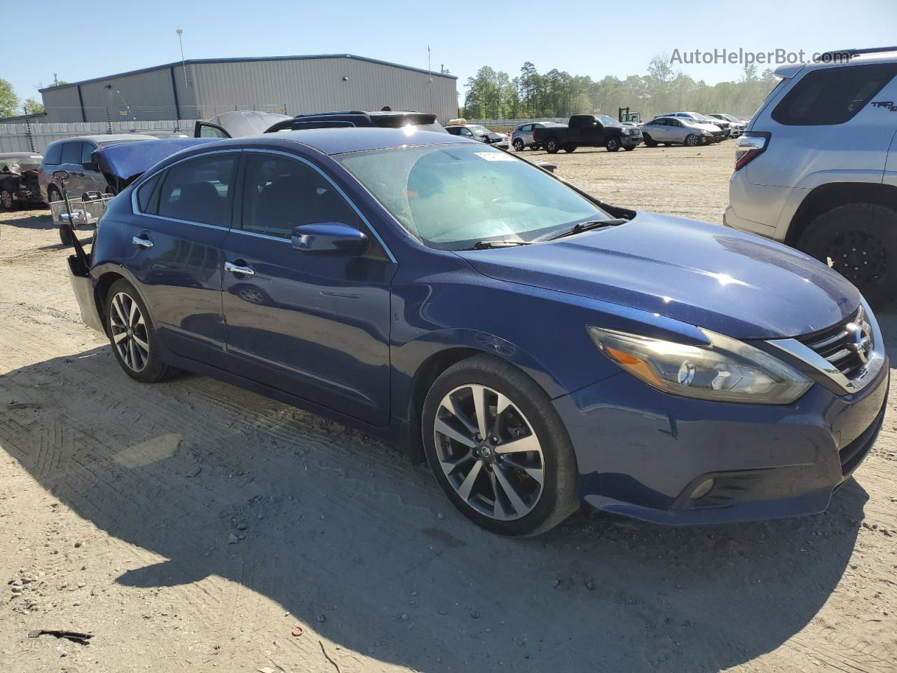 2017 Nissan Altima 2.5 Blue vin: 1N4AL3AP7HC113016