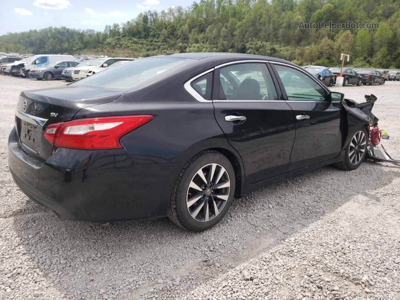 2017 Nissan Altima 2.5 Black vin: 1N4AL3AP7HC175533