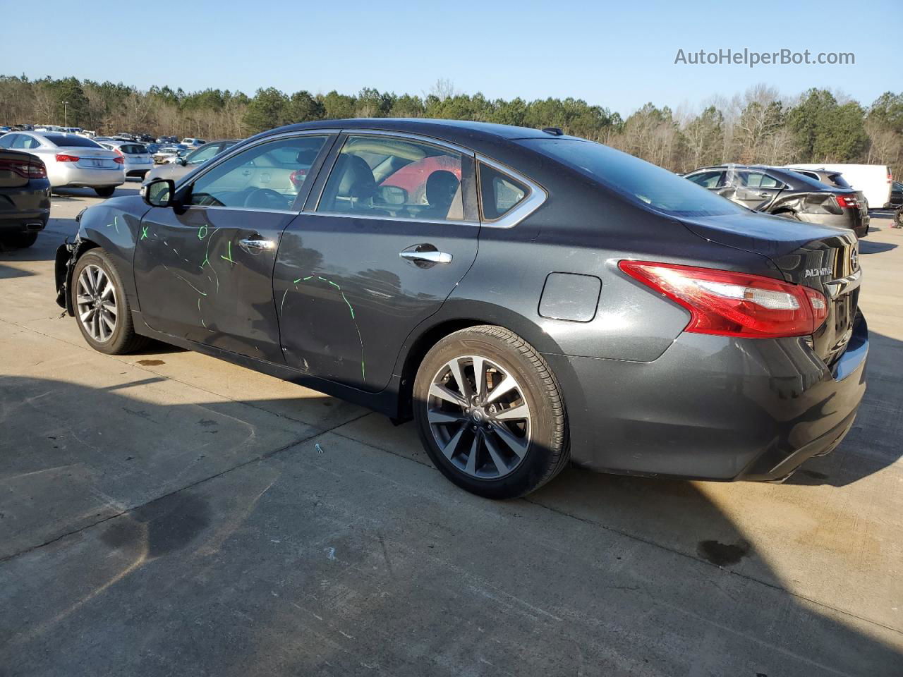 2017 Nissan Altima 2.5 Gray vin: 1N4AL3AP7HC199430