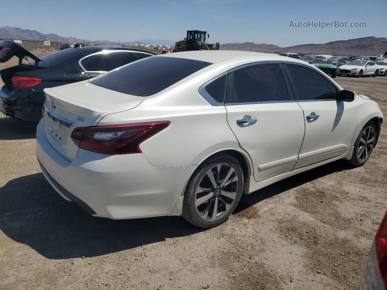 2017 Nissan Altima 2.5 White vin: 1N4AL3AP7HC215822