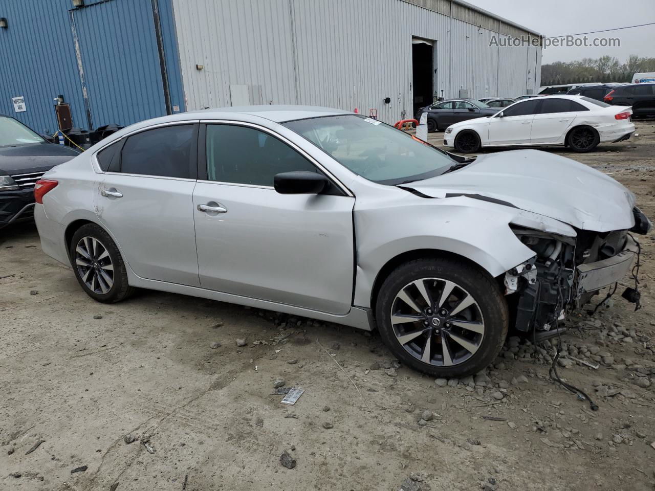 2017 Nissan Altima 2.5 Gray vin: 1N4AL3AP7HC225220