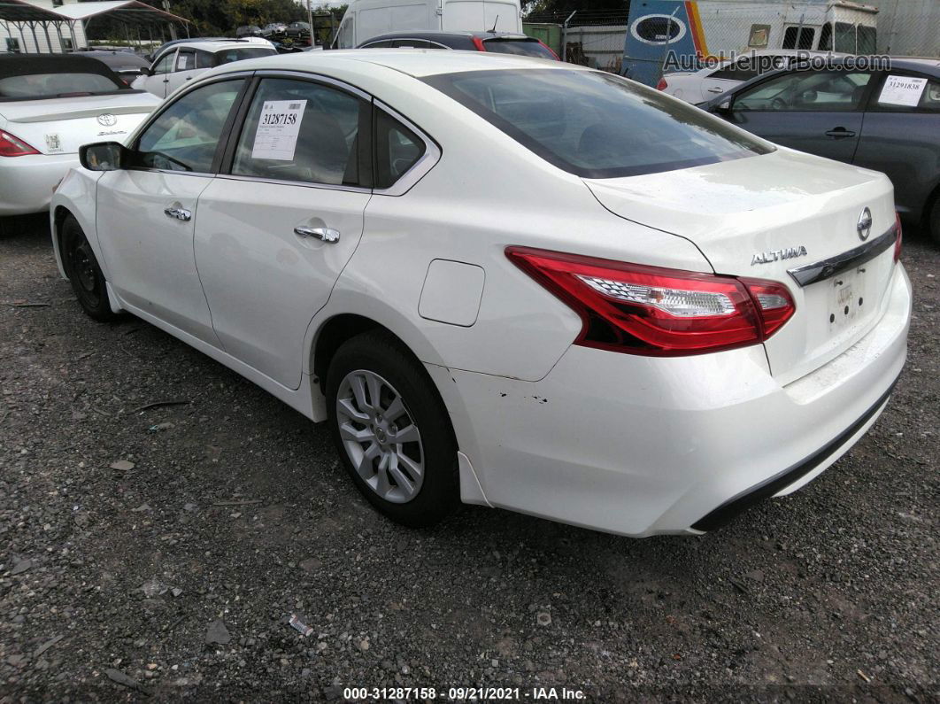 2017 Nissan Altima 2.5 S Белый vin: 1N4AL3AP7HC233883