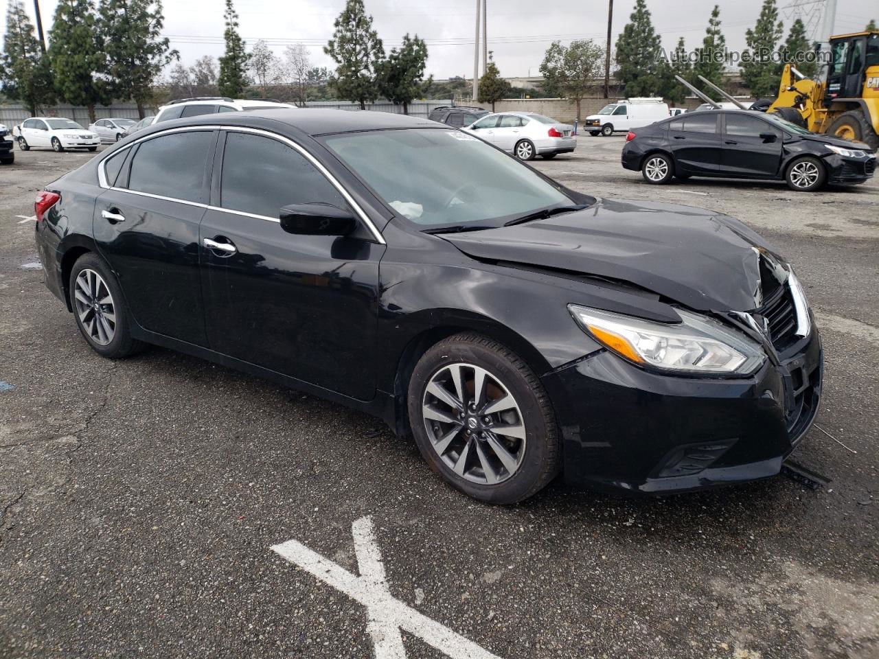 2017 Nissan Altima 2.5 Черный vin: 1N4AL3AP7HC262879