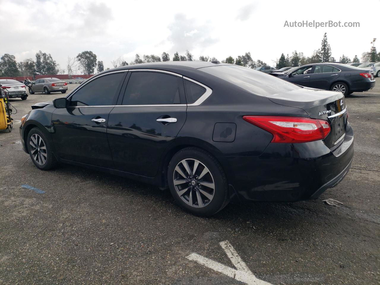 2017 Nissan Altima 2.5 Черный vin: 1N4AL3AP7HC262879