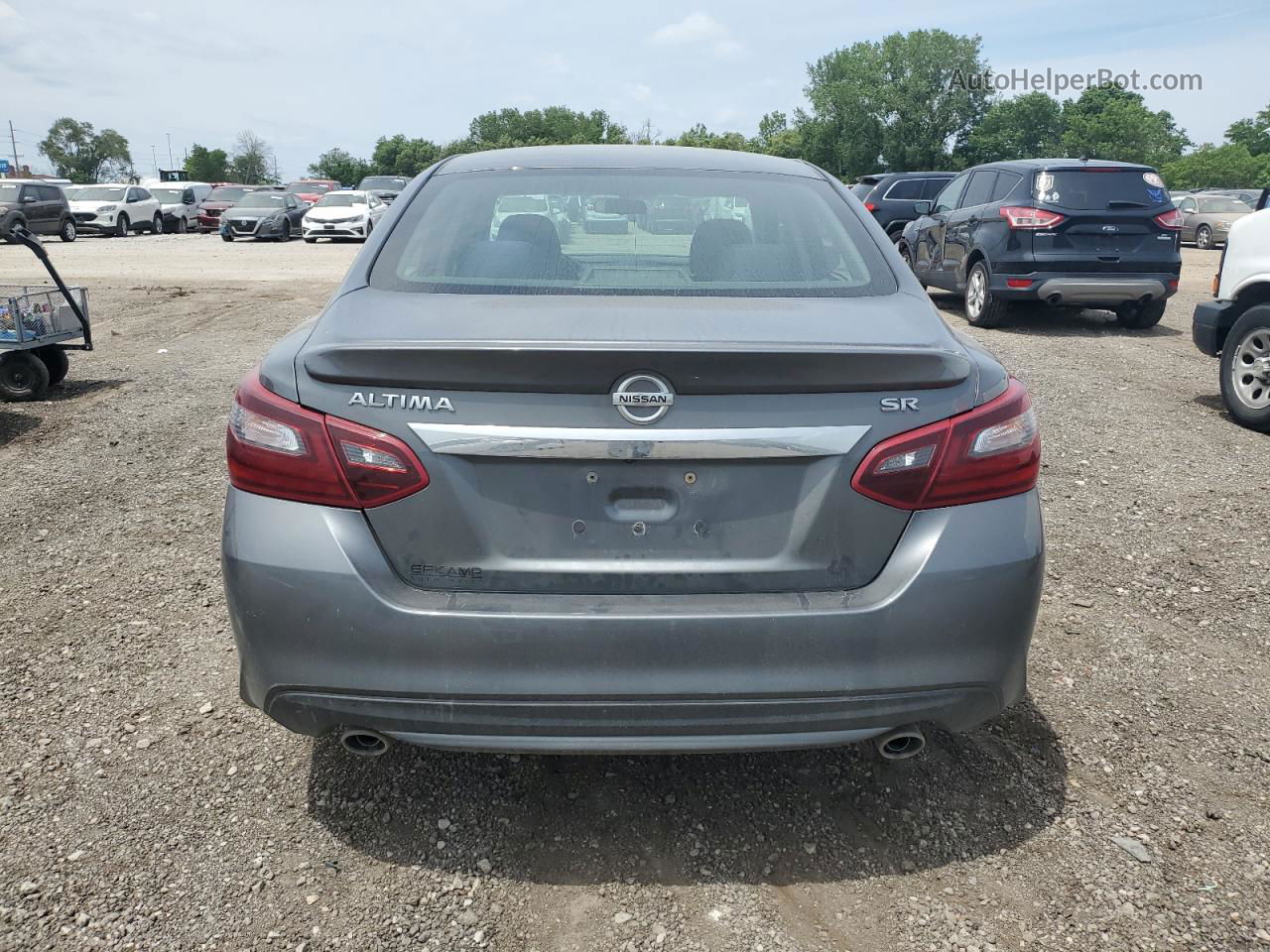 2017 Nissan Altima 2.5 Gray vin: 1N4AL3AP7HC268181