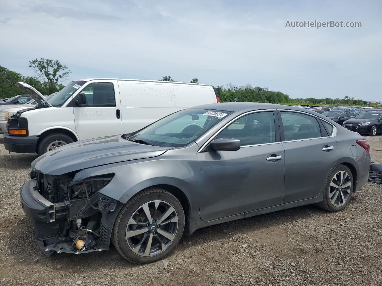 2017 Nissan Altima 2.5 Gray vin: 1N4AL3AP7HC268181