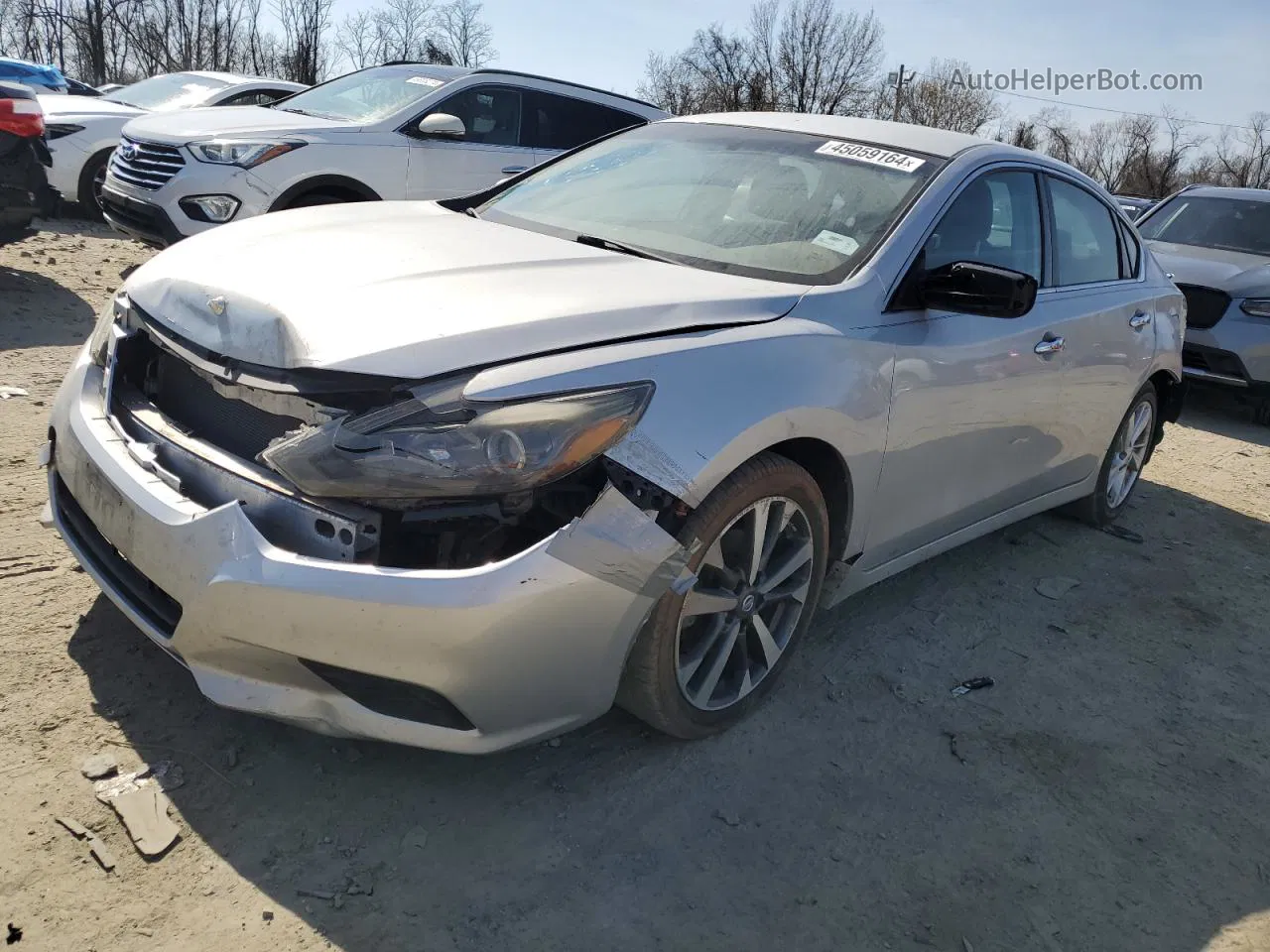 2017 Nissan Altima 2.5 Silver vin: 1N4AL3AP7HC270285