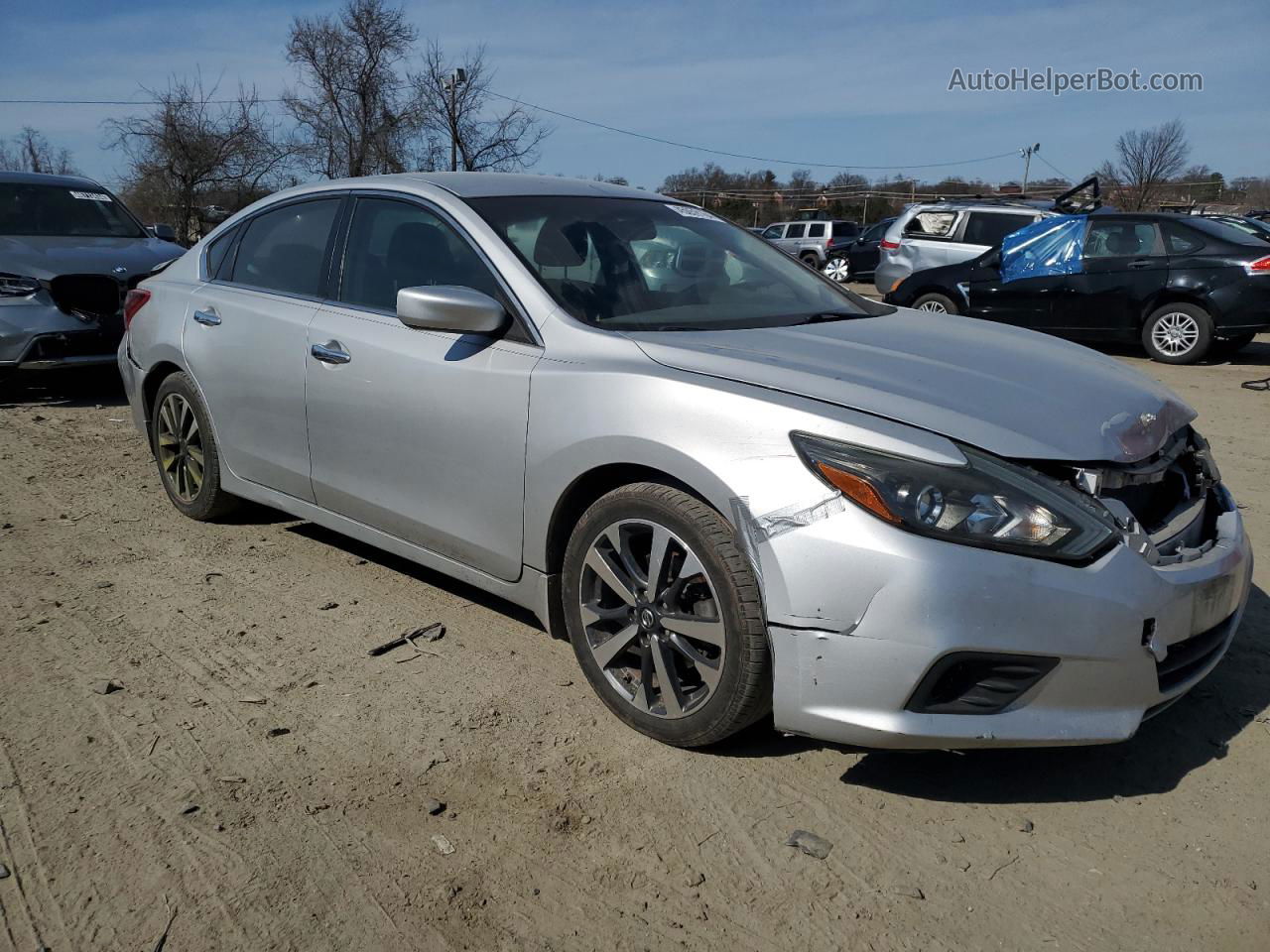 2017 Nissan Altima 2.5 Silver vin: 1N4AL3AP7HC270285