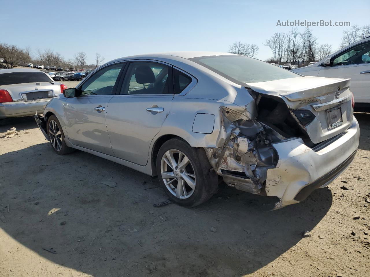 2017 Nissan Altima 2.5 Silver vin: 1N4AL3AP7HC270285