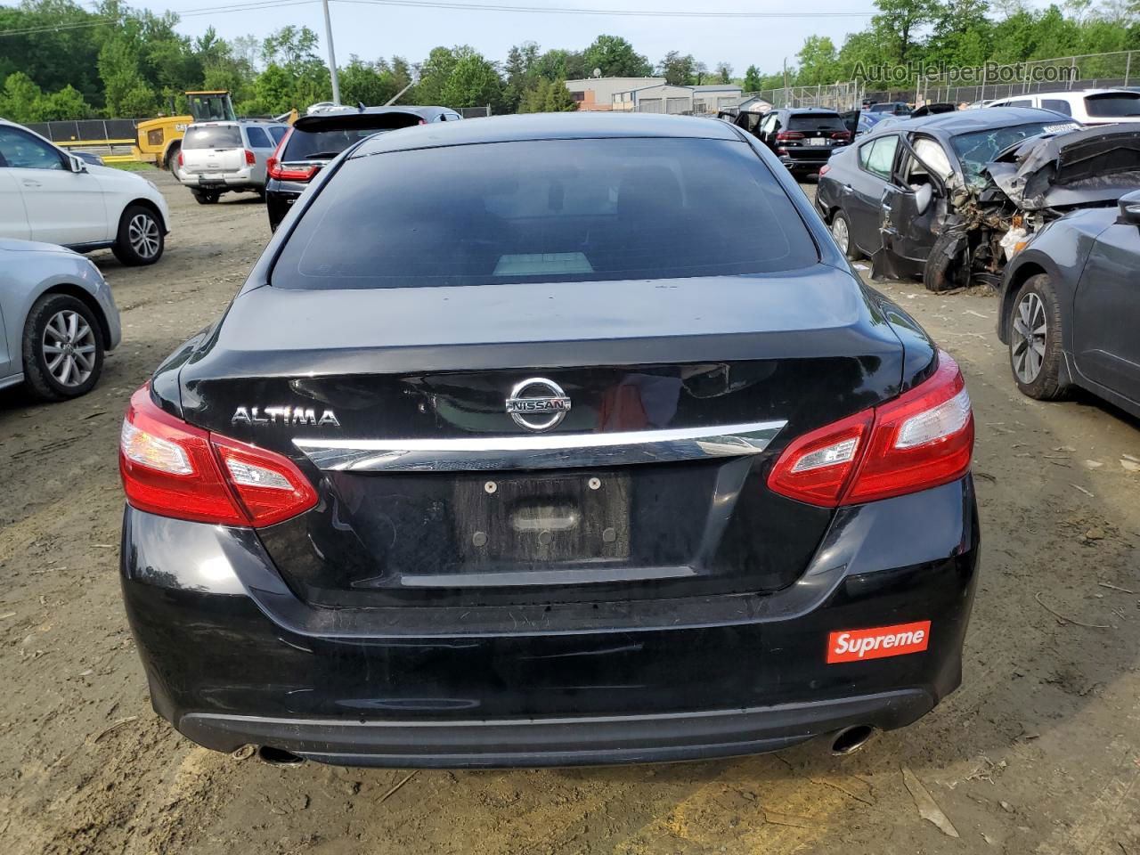 2017 Nissan Altima 2.5 Black vin: 1N4AL3AP7HC278421