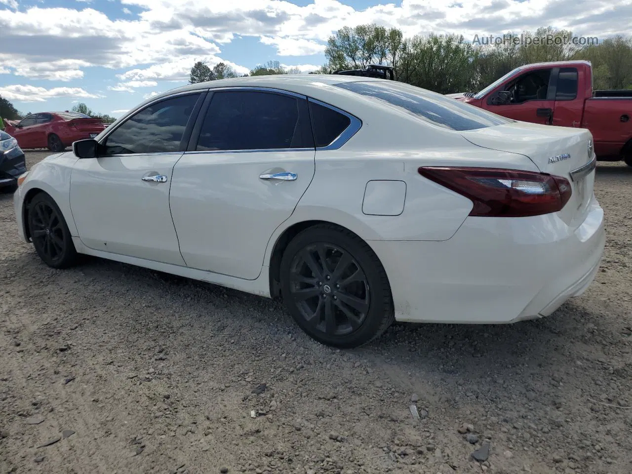 2017 Nissan Altima 2.5 White vin: 1N4AL3AP7HC283098