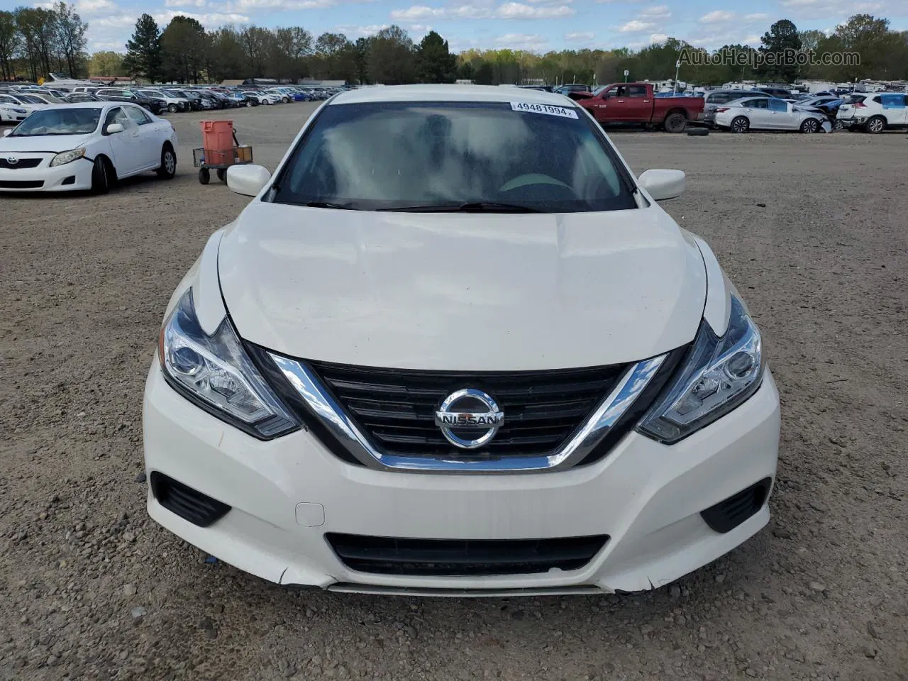 2017 Nissan Altima 2.5 White vin: 1N4AL3AP7HC283098