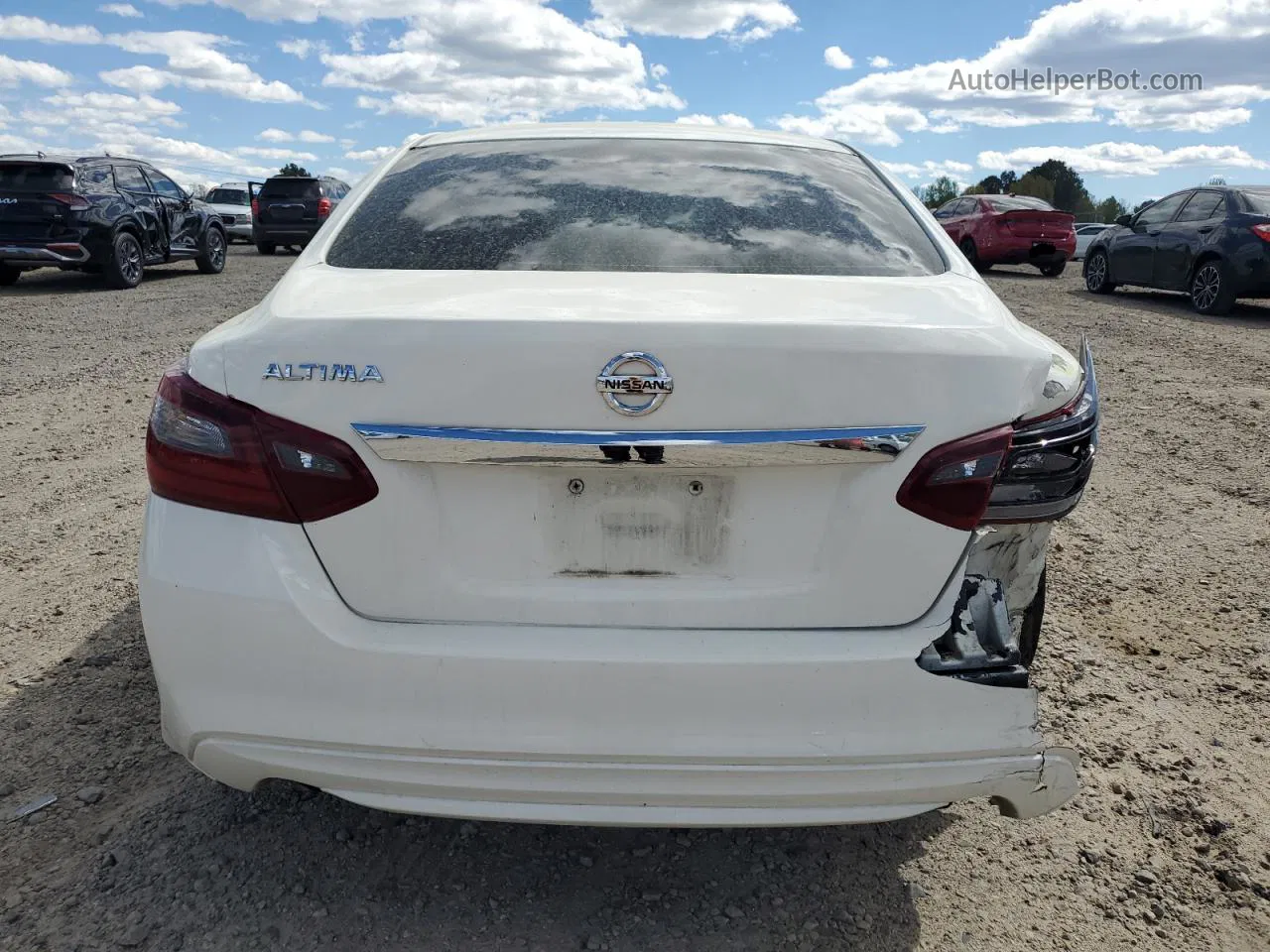 2017 Nissan Altima 2.5 White vin: 1N4AL3AP7HC283098