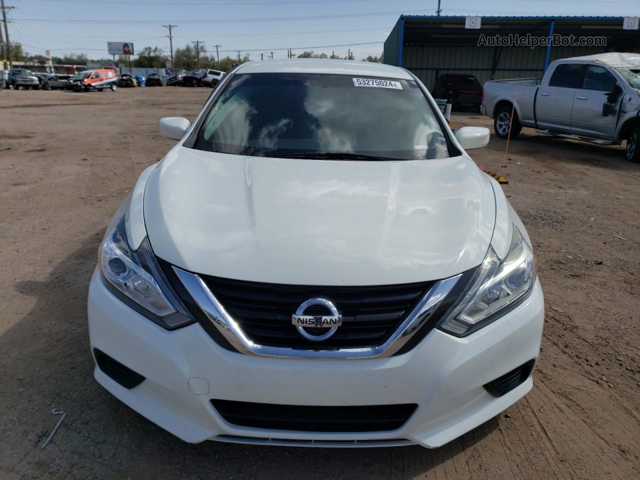 2017 Nissan Altima 2.5 White vin: 1N4AL3AP7HC291850