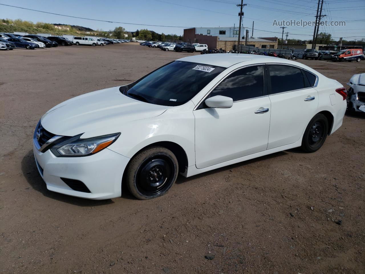 2017 Nissan Altima 2.5 White vin: 1N4AL3AP7HC291850