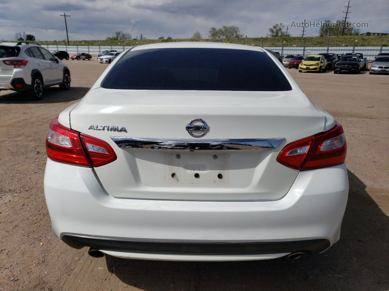 2017 Nissan Altima 2.5 White vin: 1N4AL3AP7HC291850