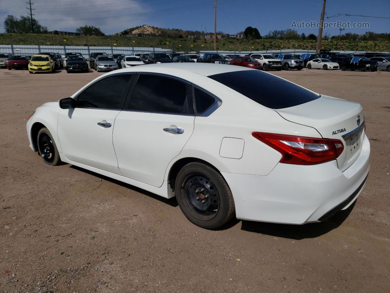 2017 Nissan Altima 2.5 White vin: 1N4AL3AP7HC291850