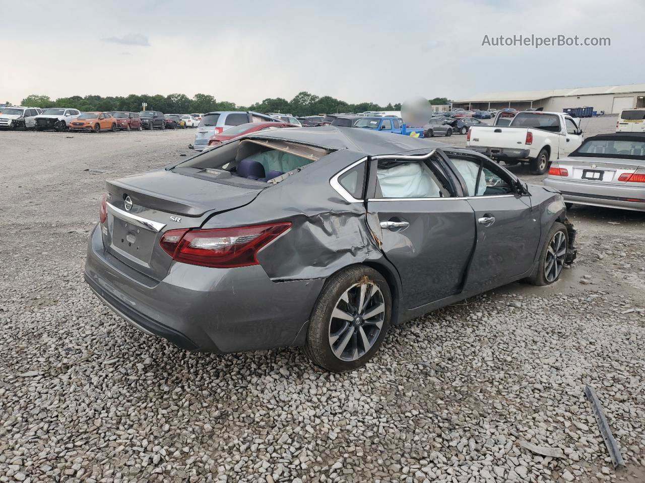 2017 Nissan Altima 2.5 Gray vin: 1N4AL3AP7HC474780