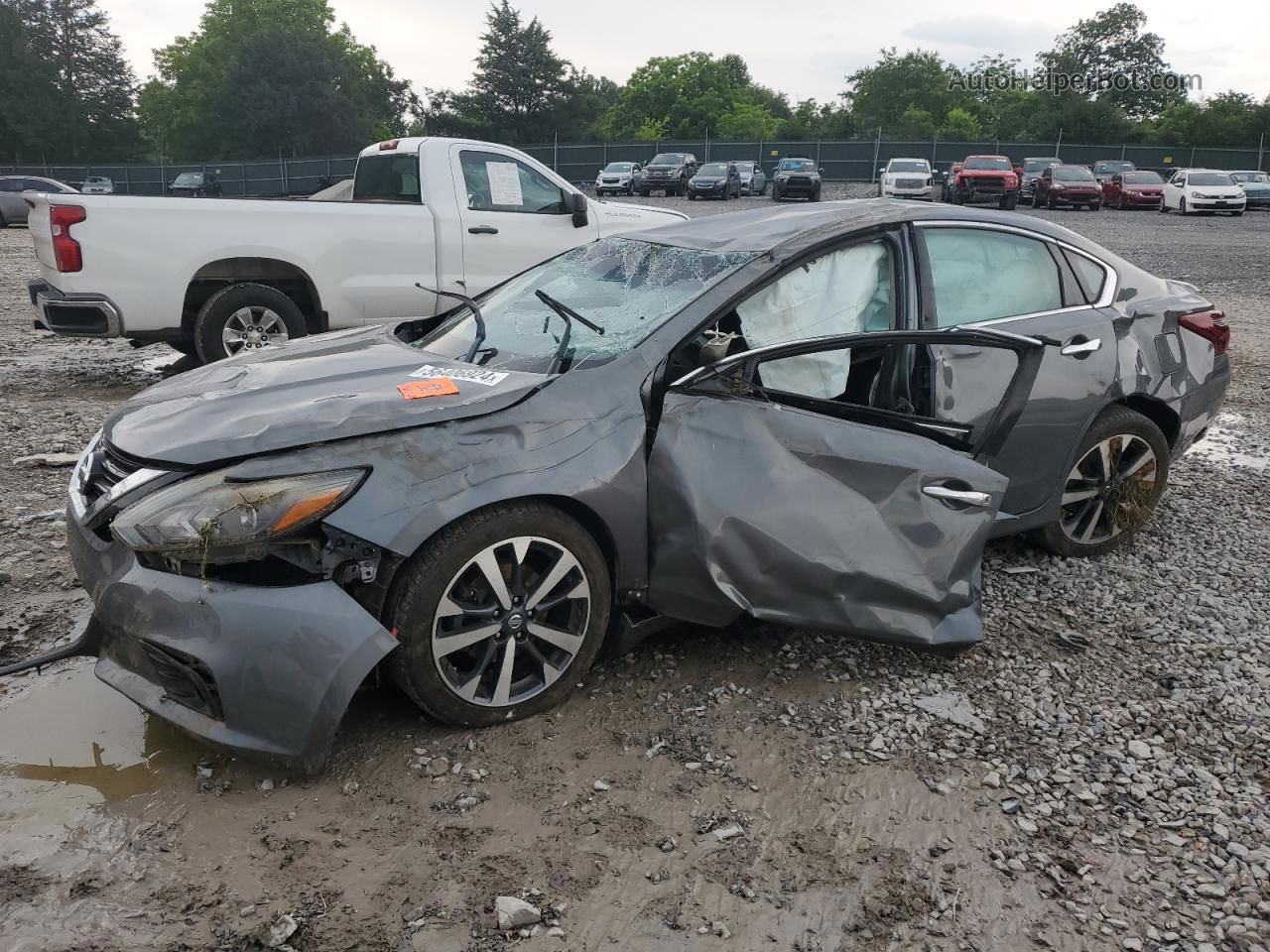 2017 Nissan Altima 2.5 Gray vin: 1N4AL3AP7HC474780