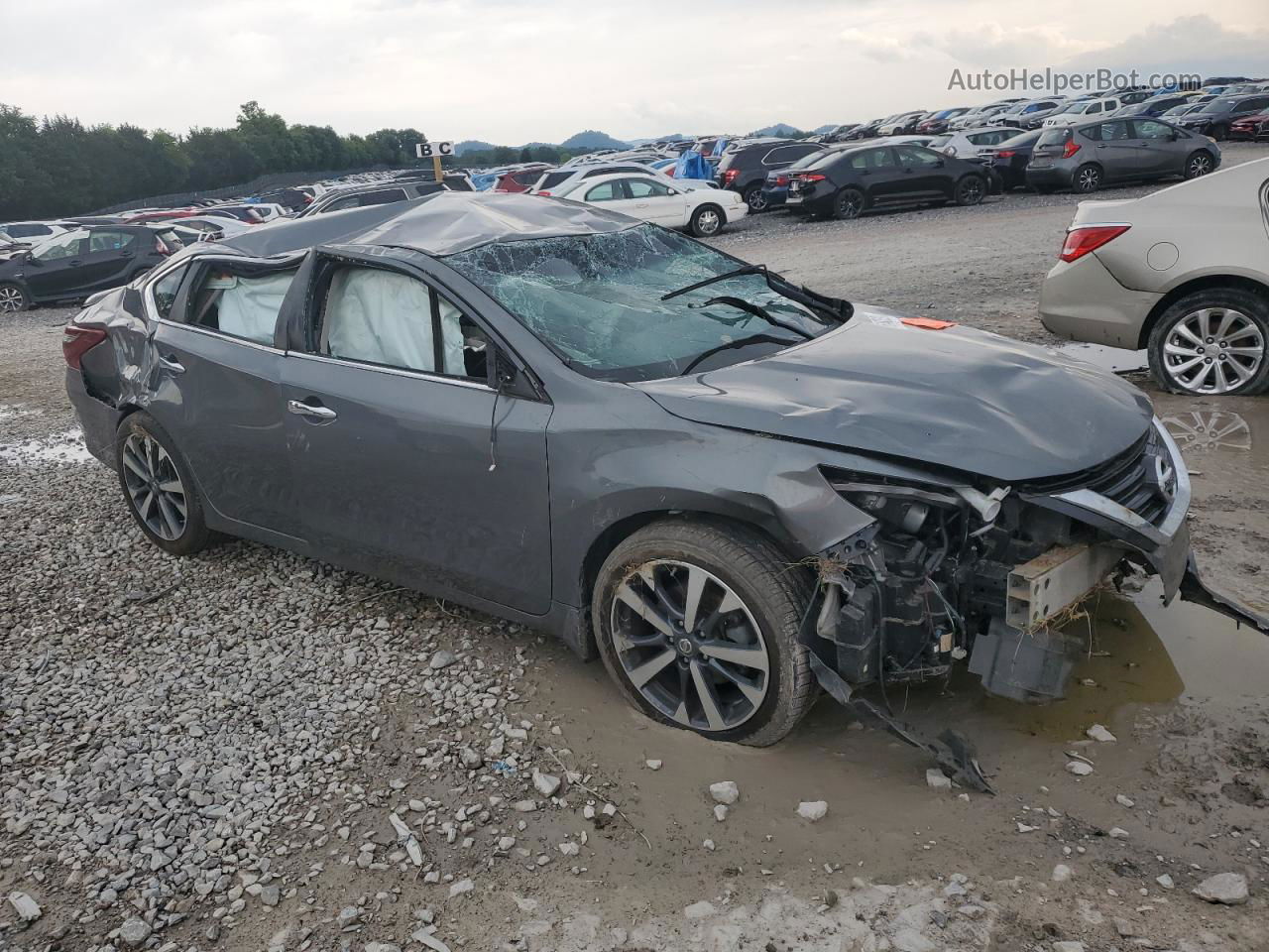 2017 Nissan Altima 2.5 Gray vin: 1N4AL3AP7HC474780