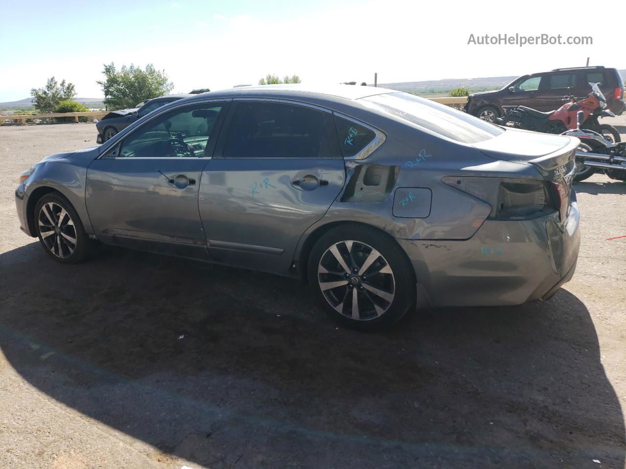 2017 Nissan Altima 2.5 Gray vin: 1N4AL3AP7HC480854