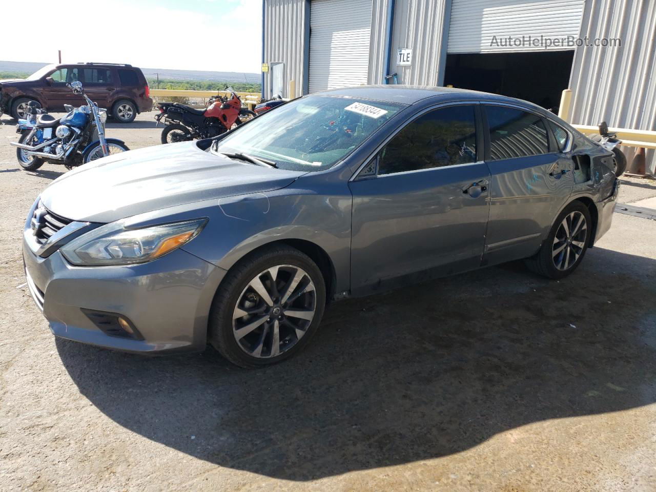 2017 Nissan Altima 2.5 Gray vin: 1N4AL3AP7HC480854