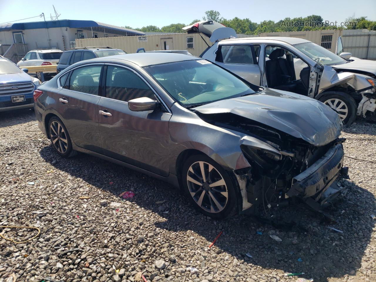 2017 Nissan Altima 2.5 Gray vin: 1N4AL3AP7HC489425