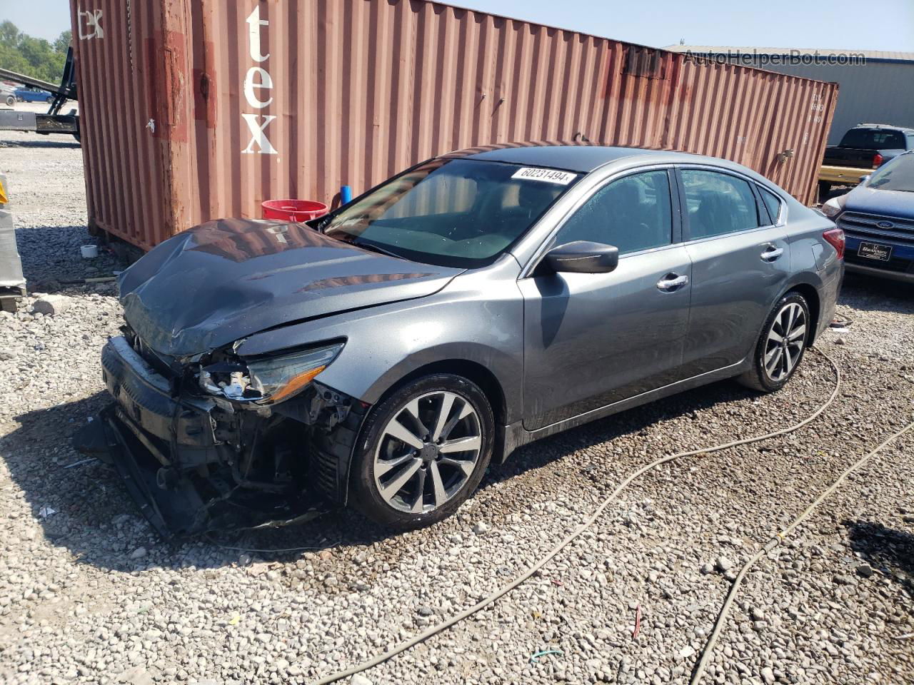 2017 Nissan Altima 2.5 Gray vin: 1N4AL3AP7HC489425