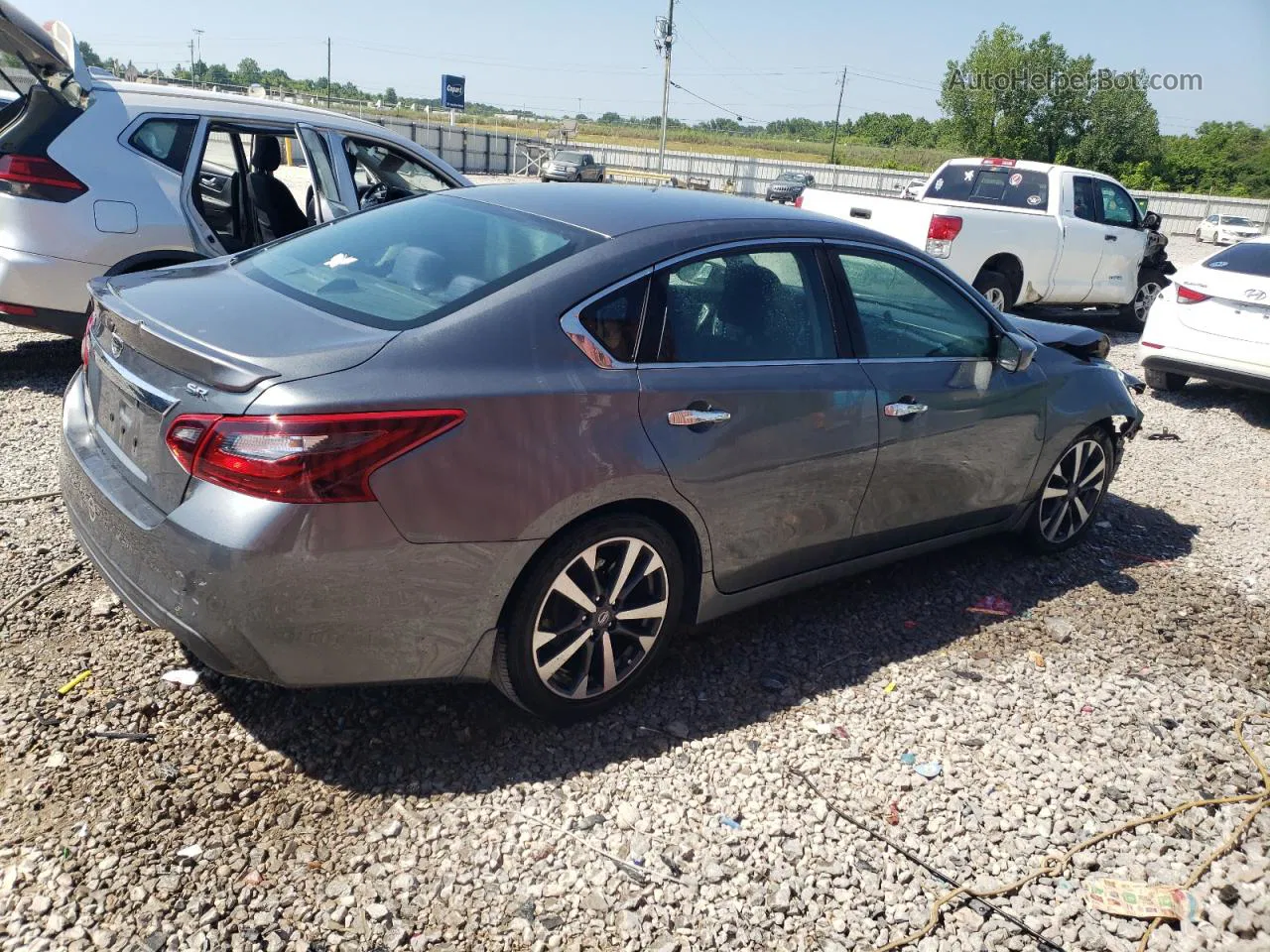 2017 Nissan Altima 2.5 Gray vin: 1N4AL3AP7HC489425