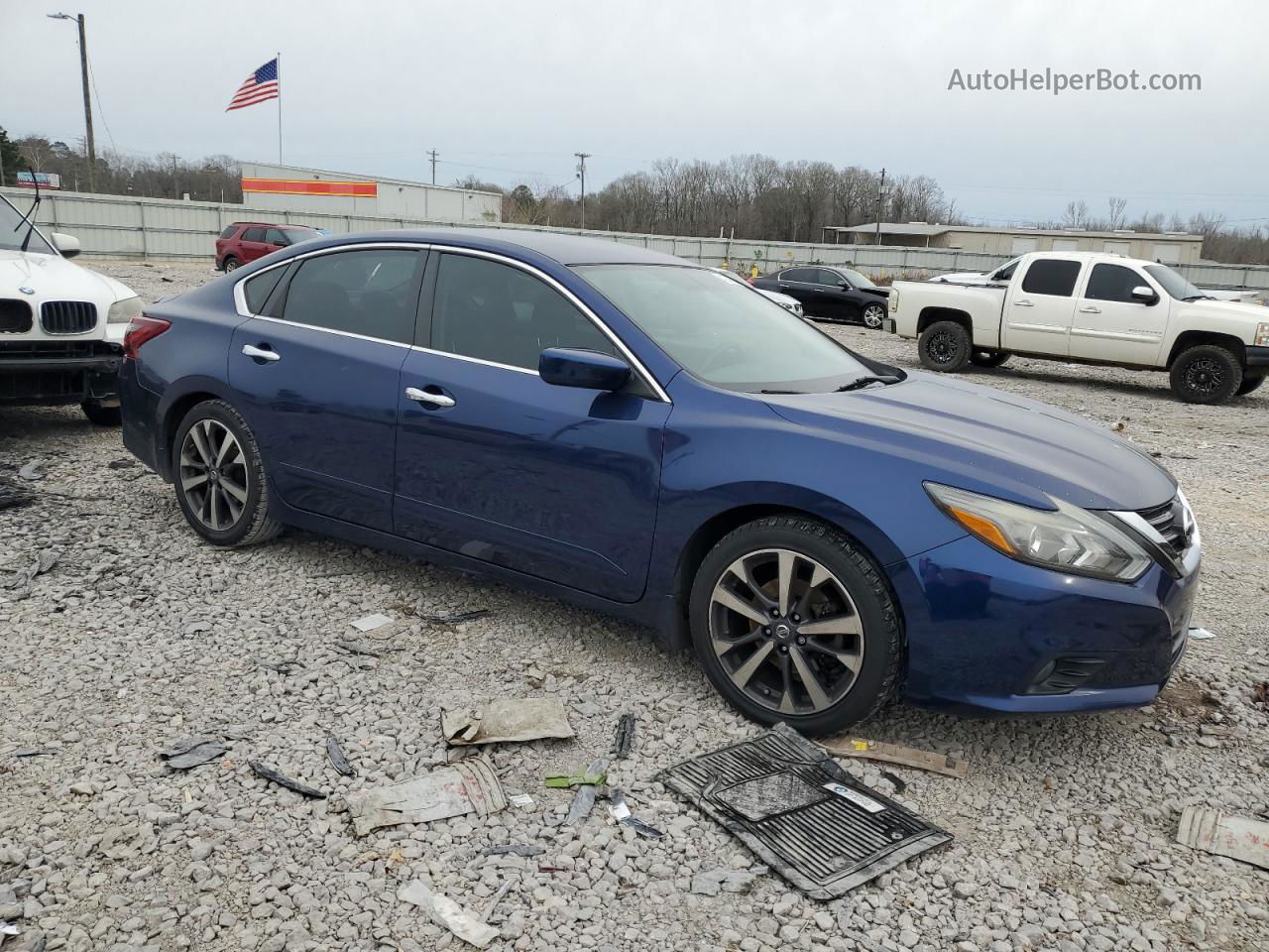 2017 Nissan Altima 2.5 Blue vin: 1N4AL3AP7HN305590