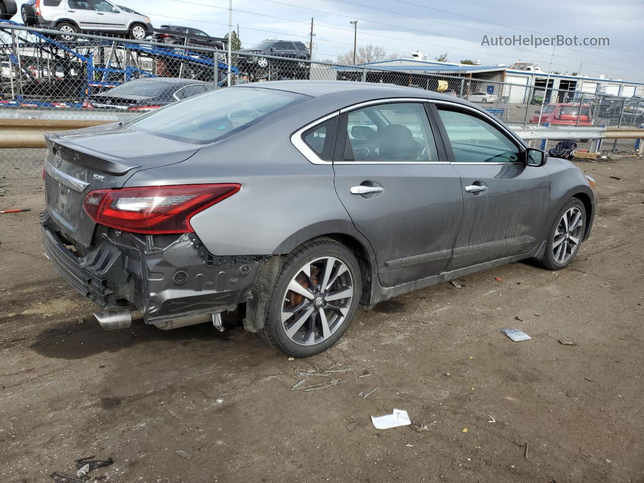 2017 Nissan Altima 2.5 Gray vin: 1N4AL3AP7HN307047