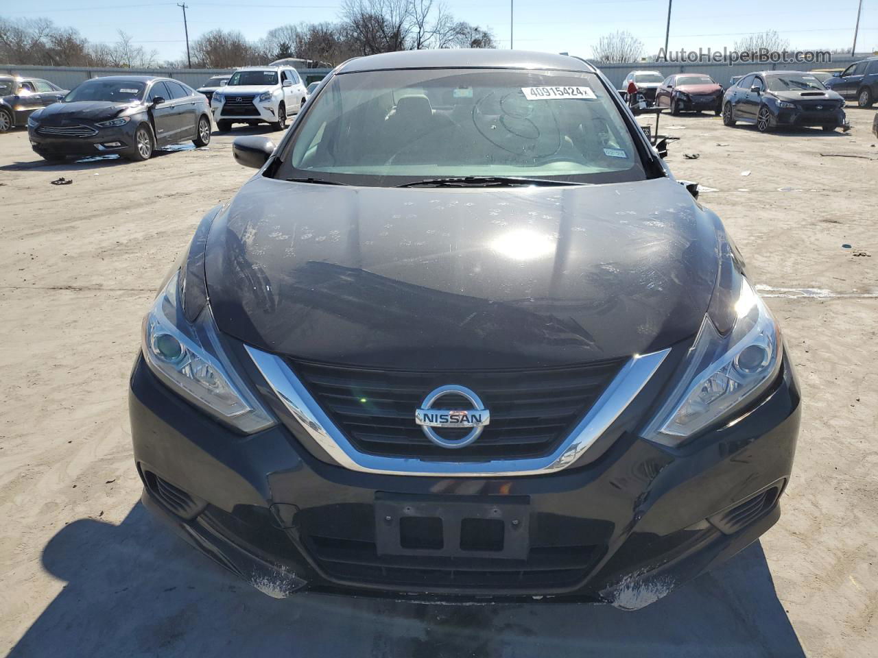 2017 Nissan Altima 2.5 Черный vin: 1N4AL3AP7HN321725