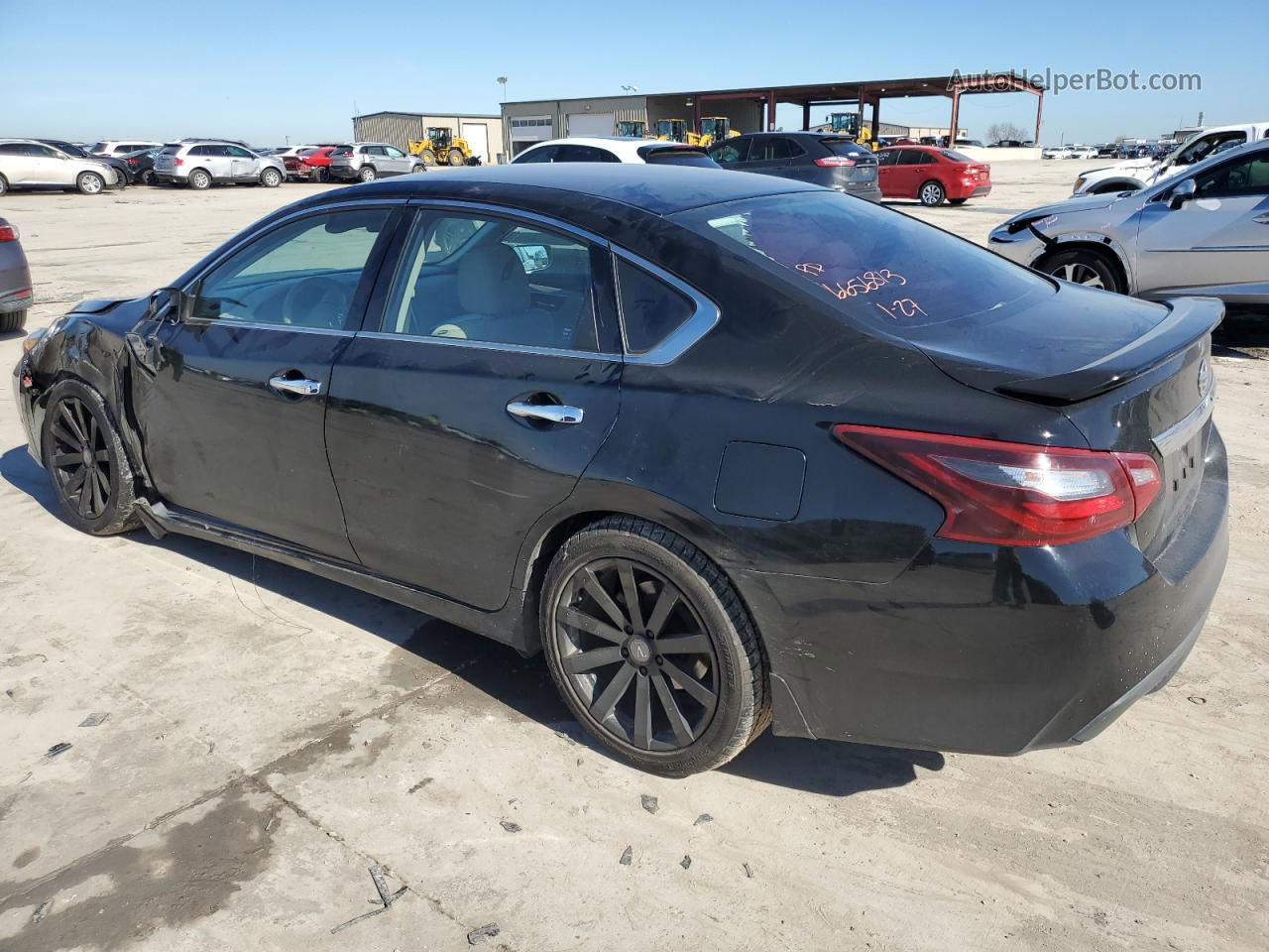 2017 Nissan Altima 2.5 Black vin: 1N4AL3AP7HN321725