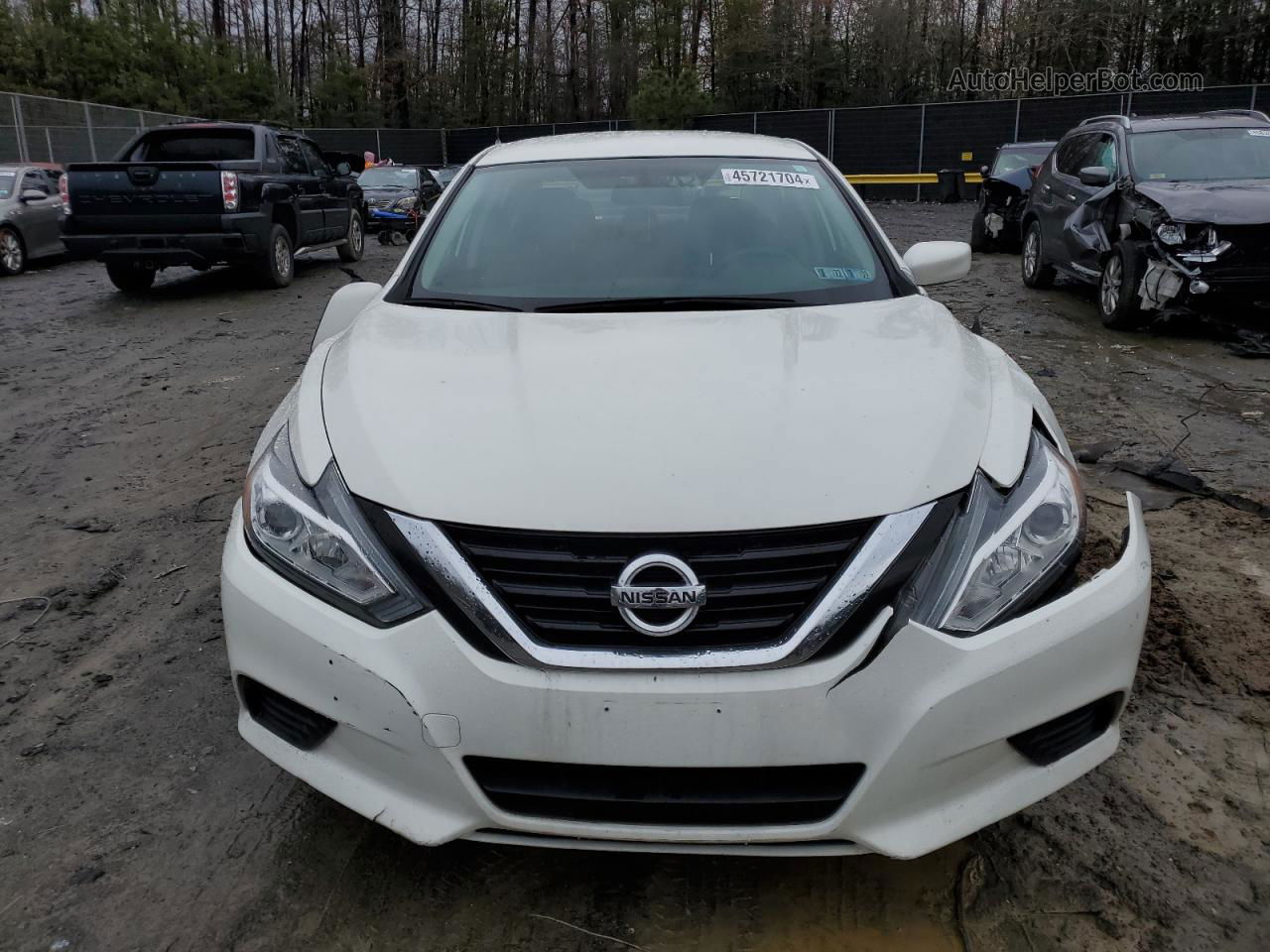 2018 Nissan Altima 2.5 Белый vin: 1N4AL3AP7JC118982