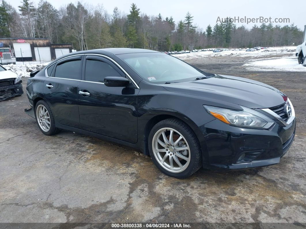 2018 Nissan Altima 2.5 Sr Black vin: 1N4AL3AP7JC149536