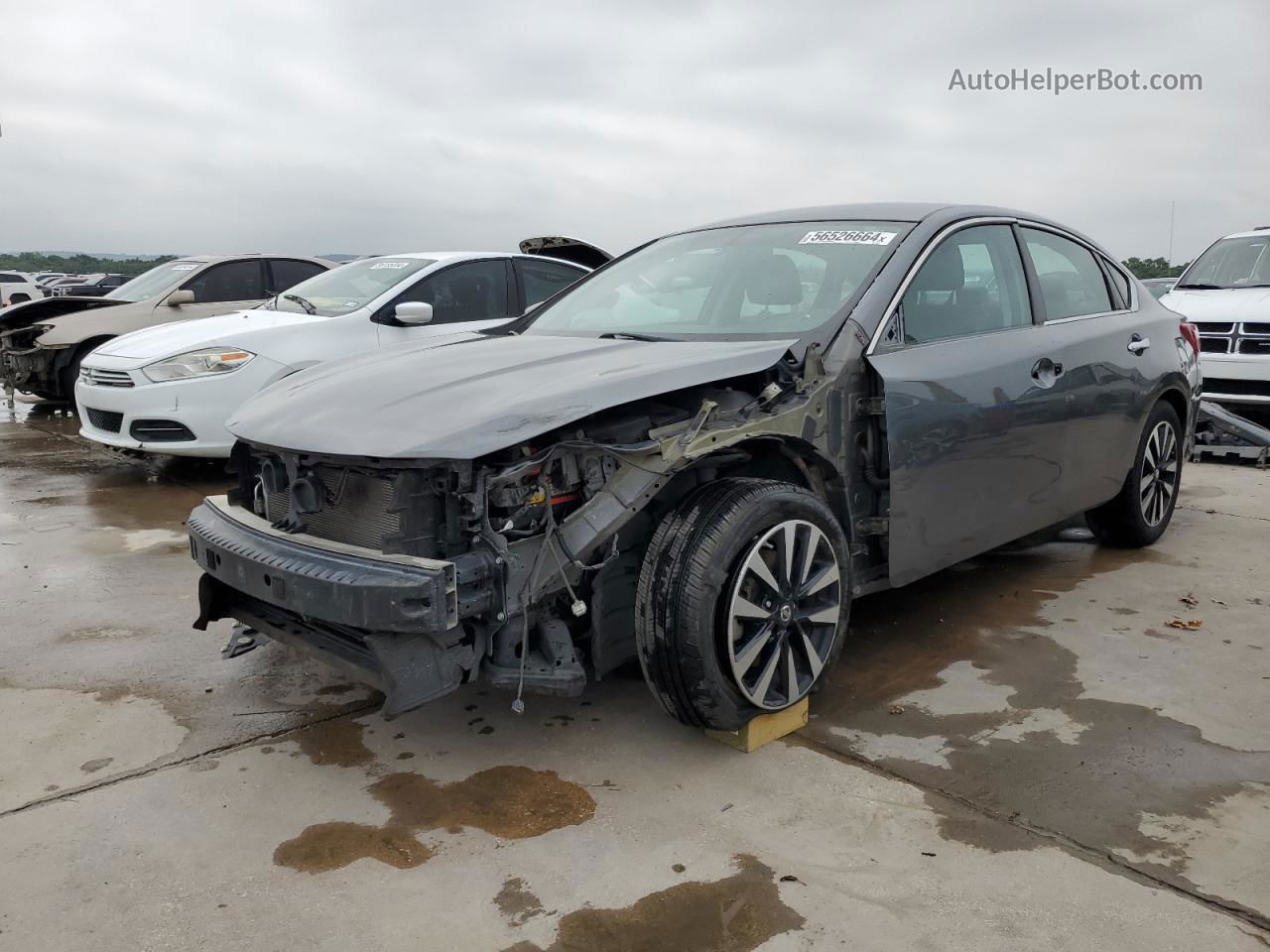 2018 Nissan Altima 2.5 Gray vin: 1N4AL3AP7JC168538