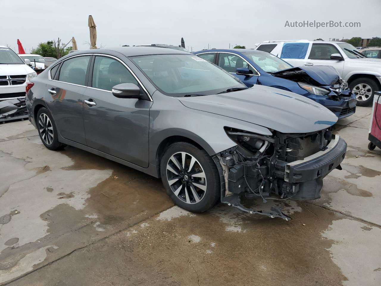 2018 Nissan Altima 2.5 Серый vin: 1N4AL3AP7JC168538