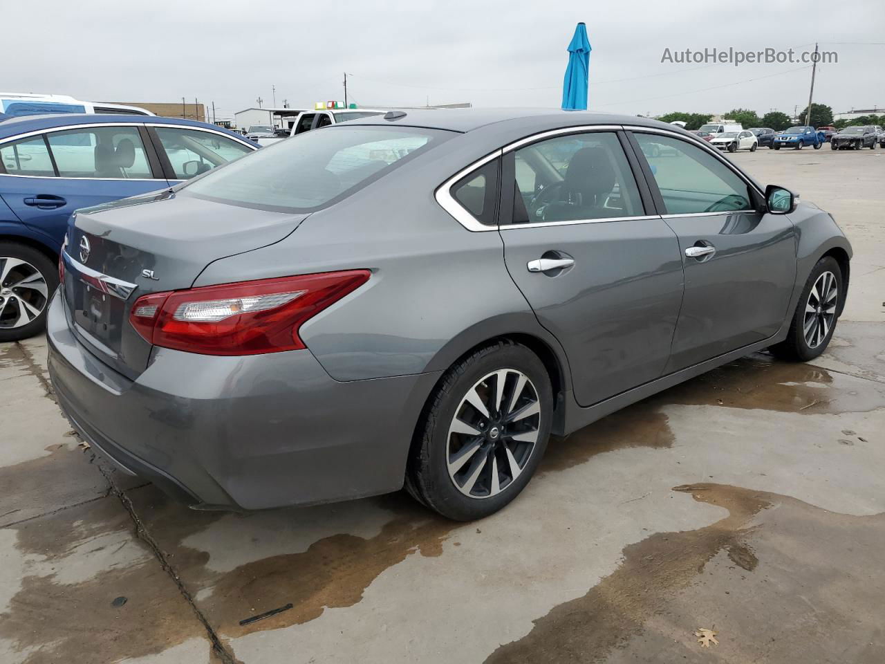 2018 Nissan Altima 2.5 Серый vin: 1N4AL3AP7JC168538