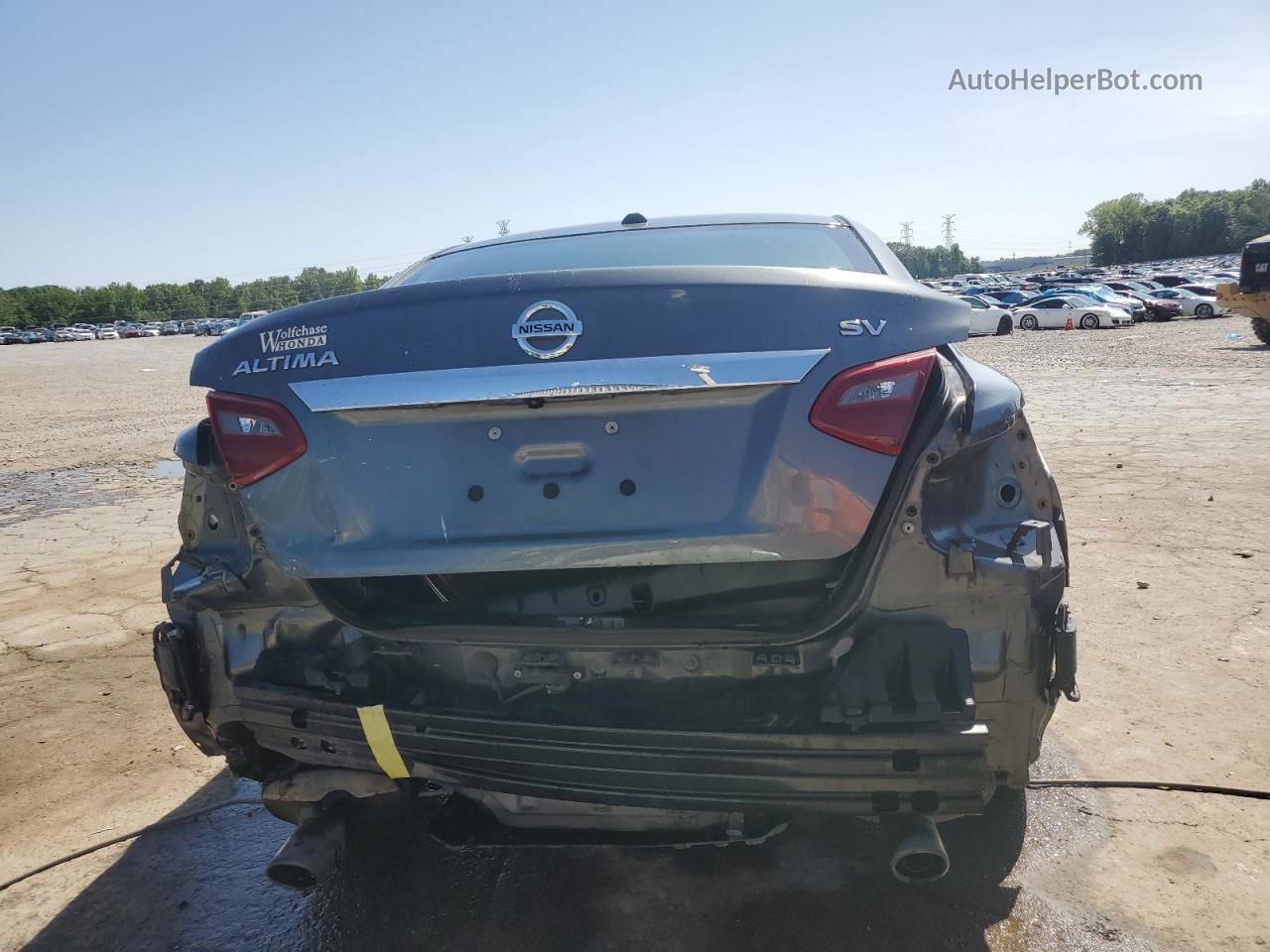 2018 Nissan Altima 2.5 Серый vin: 1N4AL3AP7JC178678