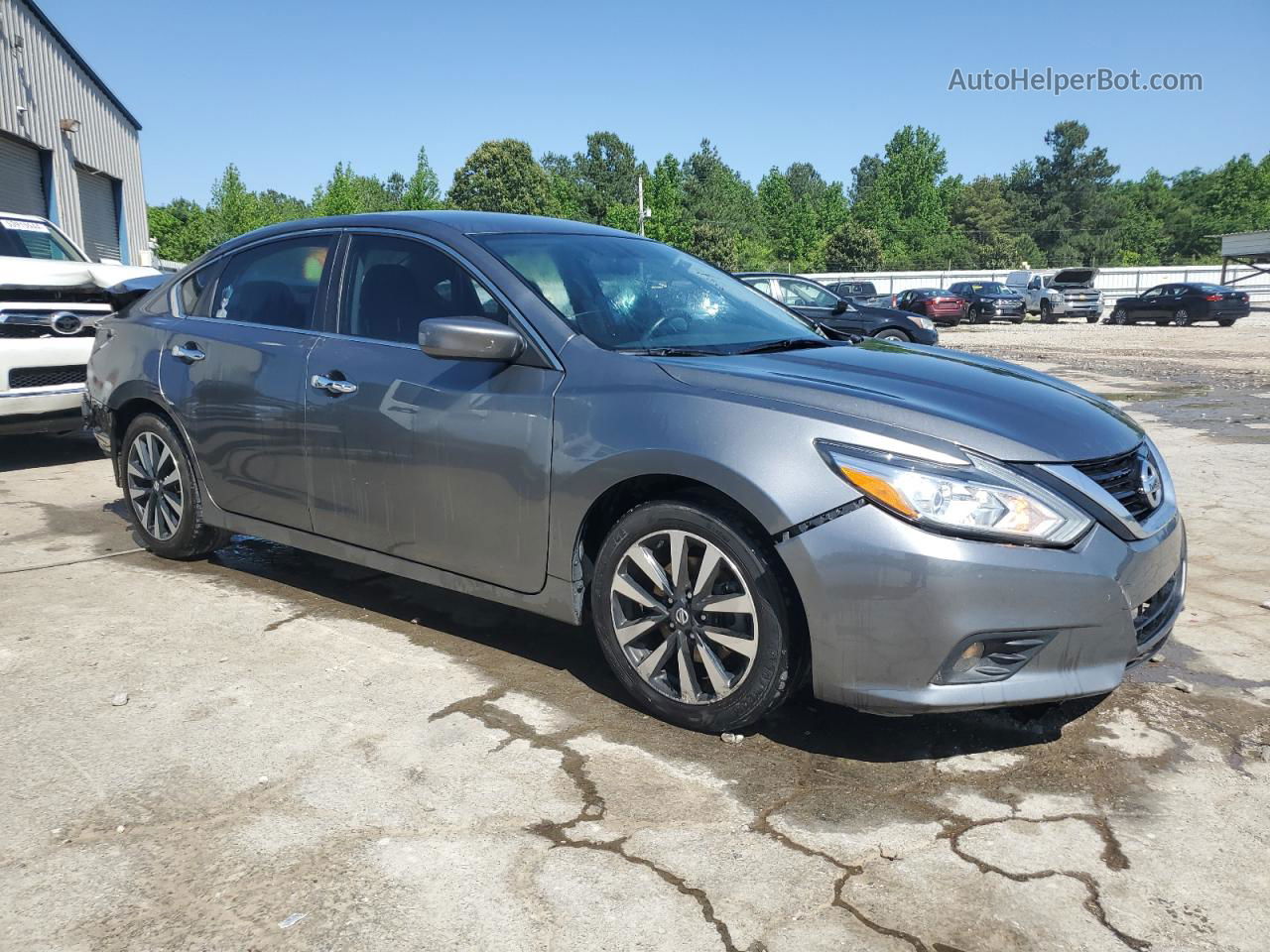 2018 Nissan Altima 2.5 Gray vin: 1N4AL3AP7JC178678